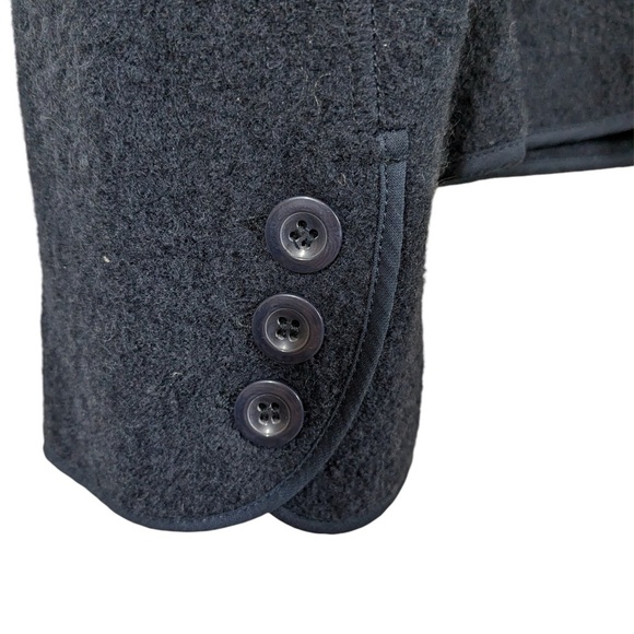Fenn Wright Manson Merino Wool Navy Blue Blazer Size L/XL - Picture 3 of 5